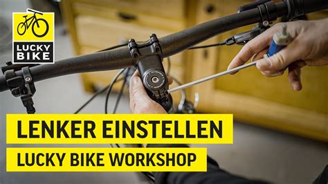 Fahrradlenker Einstellen Einfach Den Lenker Gerade Einstellen Youtube