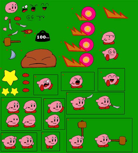 Kirby M.U.G.E.N. Game Sprites by Bombkirby on DeviantArt