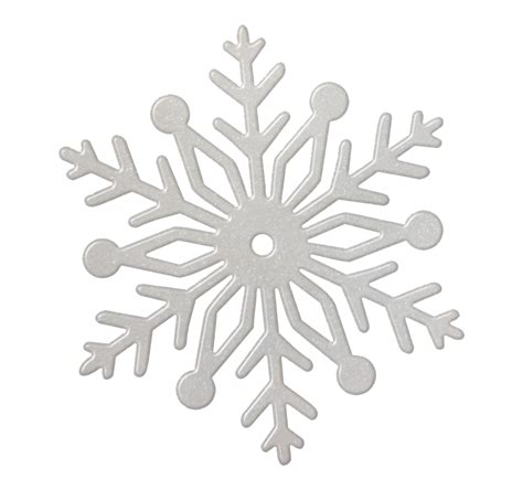 Silver Snowflake PNG Image PNG Mart