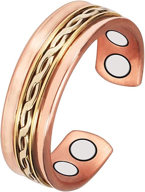 Wollet Pure Copper Magnetic Therapy Rings For Women Arthritis Pain B Ebay