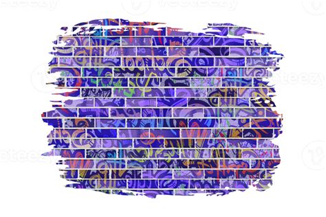 Graffiti Brick Wall Sublimation Clipart Png Png