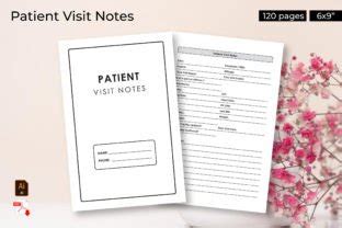 Patient Visit Notes KDP Interior Graphic By Luxyart Creative Fabrica