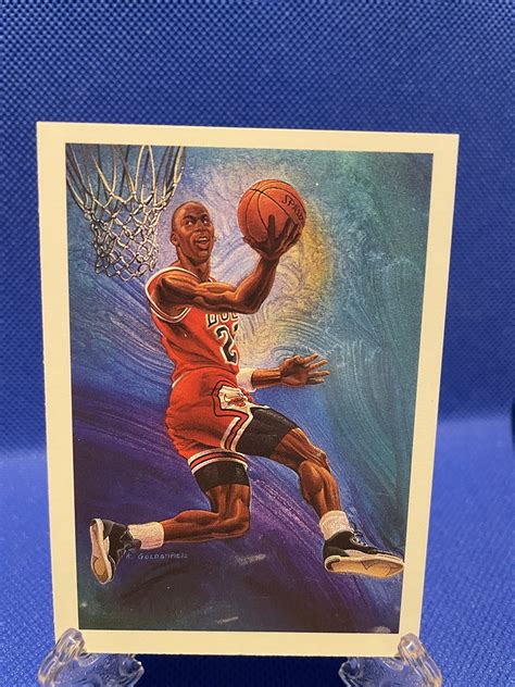 Michael Jordan Nba Hoops Card Trading Card Singles