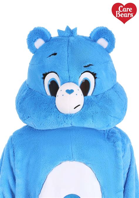 Care Bears Adult Grumpy Bear Mascot Mask Care Bears Accessories