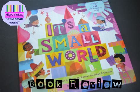 “it’s a small world” book review | Disney Momma