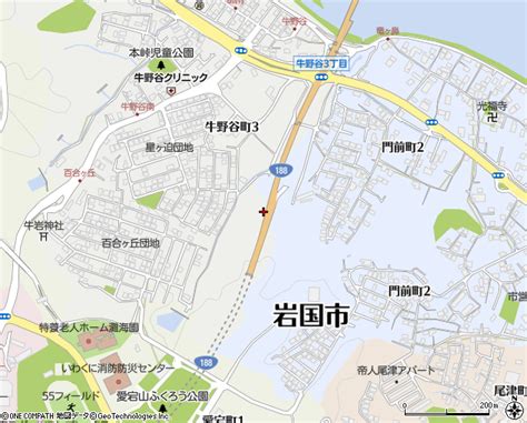 岩国南バイパス（岩国市道路名）の住所・地図｜マピオン電話帳