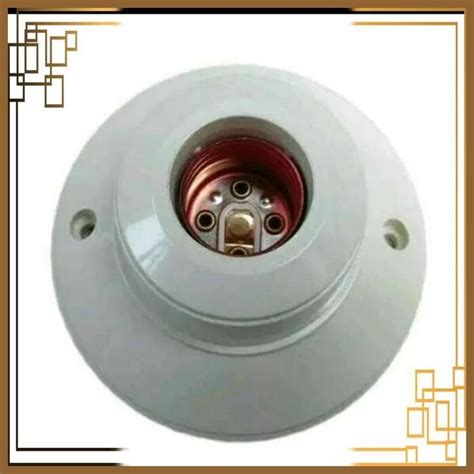 Jual FTK FITTING PLAFON LAMPU BULAT BROCO 1212 RUMAH PABRIK GUDANG