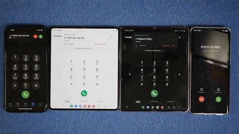 QUAD INCOMING CALL IPHONE 11 PRO MAX HUAWEI MATE50 PRO SAMSUNG Z FOLD 4