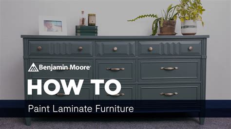 How To Paint Laminate Furniture Benjamin Moore You