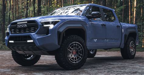 Move Over Ford This 2024 Toyota Tacoma Redesign Concept Is Ready To