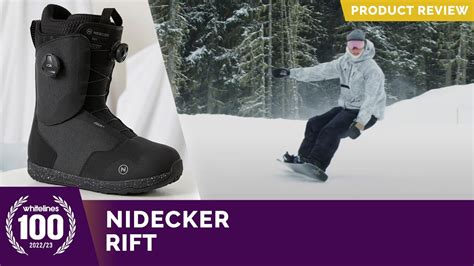 Nidecker Rift Snowboard Boot Review Youtube