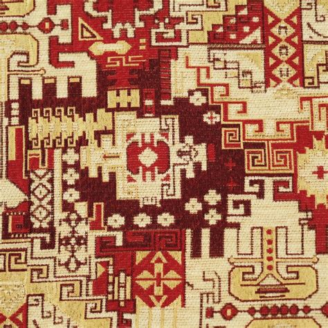 Upholstery Kilim Fabric Turkish Fabric By The Yards Oriental Kilim