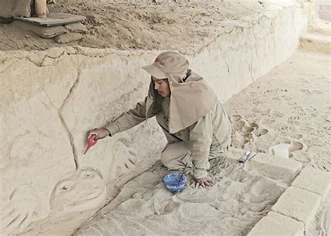 Cultura Caral Descubren Altorelieves De Mil A Os De Antig Edad