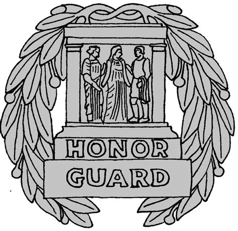 Army Honor Guard Tomb Of The Unknown Soldier Badge By Historymaker1986