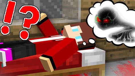 Jj Had A Scary Nightmare In Minecraft Challenge Pranks Maizen Jj And