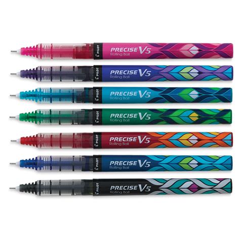 Pilot Precise Pen Set Deco Collection Set Of 7 Blick Art Materials