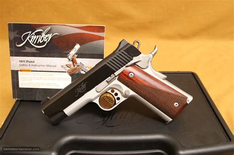 Kimber Pro Carry Ii Two Tone 1911 45 Acpauto 4 Inch 2