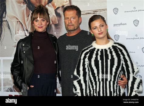 Munich Germany 03rd Nov 2021 Actors Emily Cox L R Til Schweiger