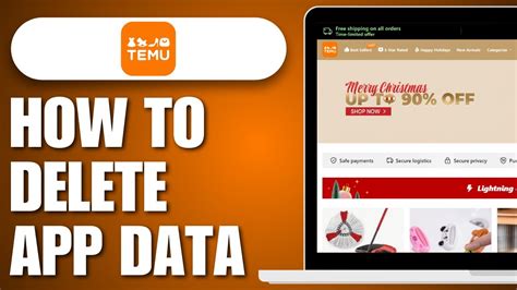 How To Delete Temu App Data 2023 Full Guide Youtube