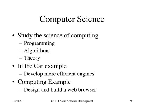 Ppt What Is Computer Science Powerpoint Presentation Free Download