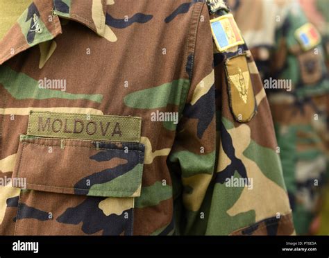 Moldova army uniform. Moldova troops Stock Photo - Alamy