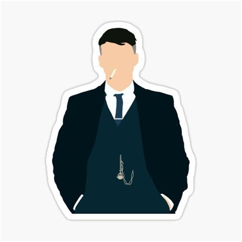 Tommy Shelby Sticker By FutureSpace Redbubble Peaky Blinders