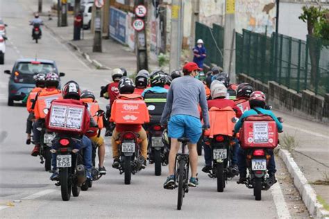 Entregadores De Aplicativos Do Cear Devem Aderir Nova Paralisa O