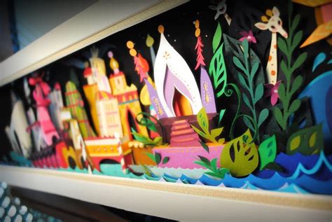 Brittney Lee Its A Small World After All Paper Illustration Paper Artwork Paper Art Craft