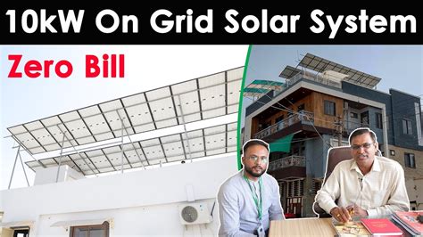 10kw On Grid Solar System Benefits Installation Process Components Net Metering Return