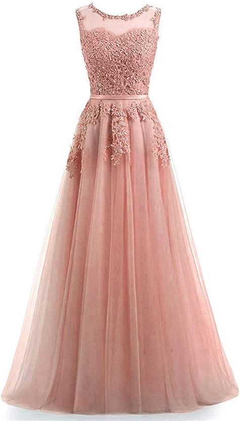 Ever Love A Linie Lang Spitze T¹ll R¹ckenfrei Abendkleid Ballkleid