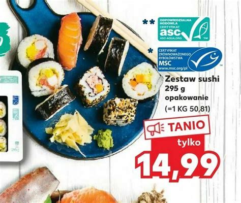 Promocja Zestaw Sushi W Kaufland