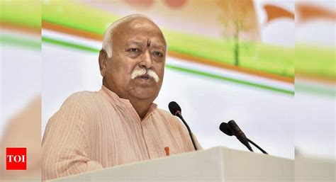 Hindu Rashtra Doesnt Mean It Has No Place For Muslims Rss Chief Mohan