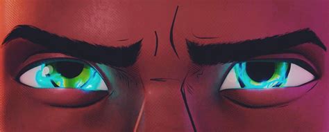 Miles Eyes Homem Aranha Miles Morales