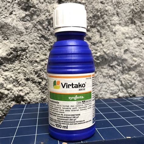 Jual Insektisida Virtako 300SC 100ml Bahan Aktif Klorantraniliprol