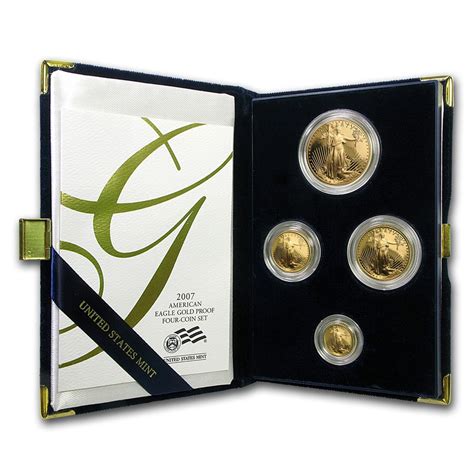 Buy 2007 W Proof Gold Eagle 4 Coin Set Box And Coa Apmex