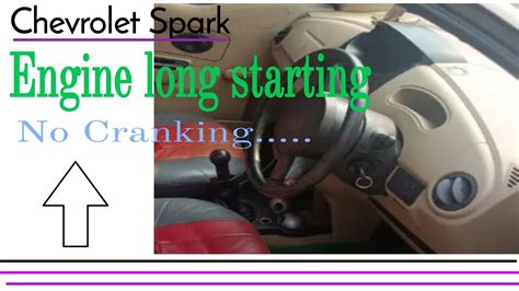 Chevrolet Spark Cranking Problem Youtube