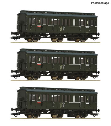 Roco Pkp Bwxd Nd Class Coach Set Iv Dcctrainautomation Co Uk