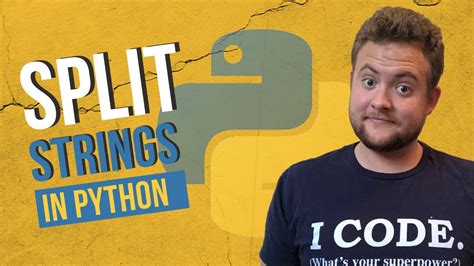 How To Split String Using Delimiter In Python Youtube