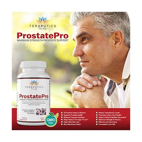 Prostatepro 33 Herbs Saw Palmetto Prostate Health Supplement For Men