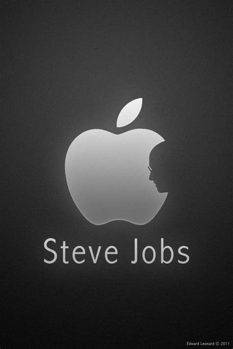 Steve Jobs with Apple Logo - LogoDix