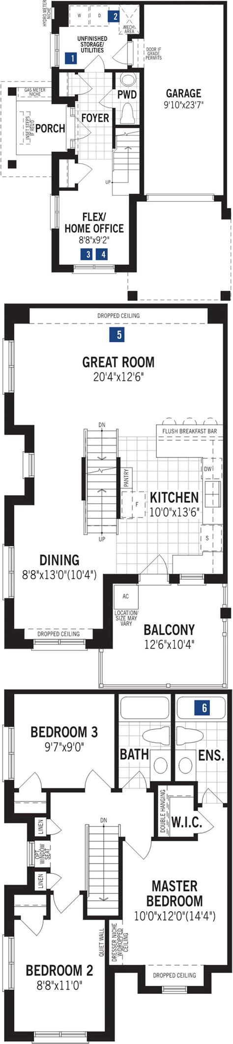 Mattamy Floor Plans Milton Floor Roma