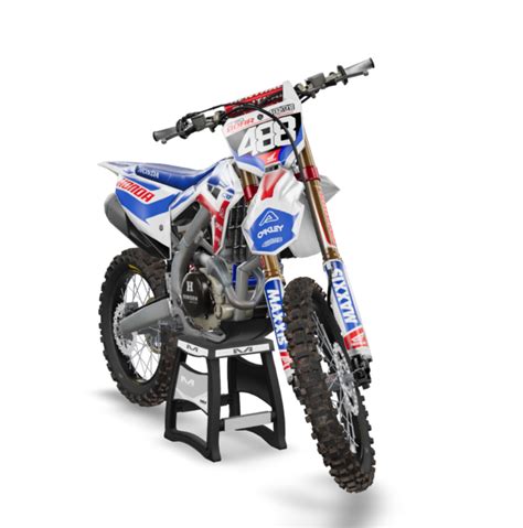 Honda Crf Future Blue Gfx Kit Psd File Included Mxb Mods