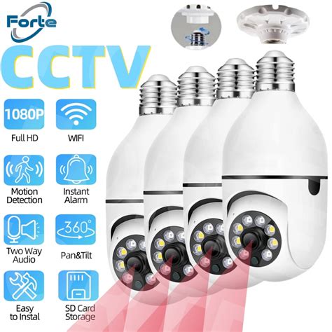 Jual Forte Cctv Kamera V Pro Wifi Lampu Ptz Panoramic P Hd