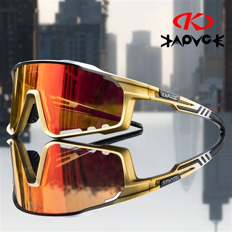 Kapvoe Cycling Glasses Cycling Sunglasses Uv400 Man Sports Polarized