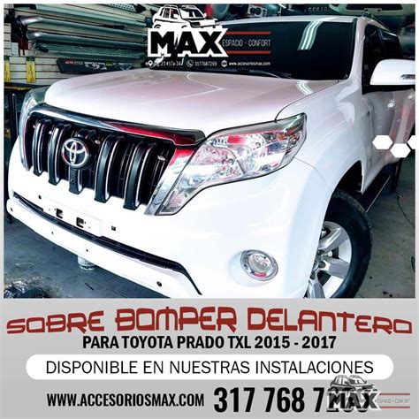 Bomper Delantero Para Toyota Prado TXL Accesorios MAX