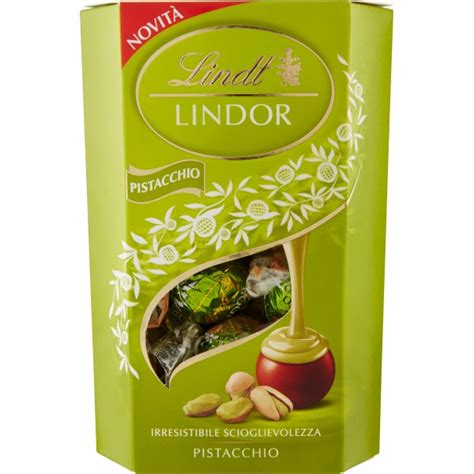 Lindt Lindor Praline Cioccolato Gusto Pistacchio 20 Gr Cicalia