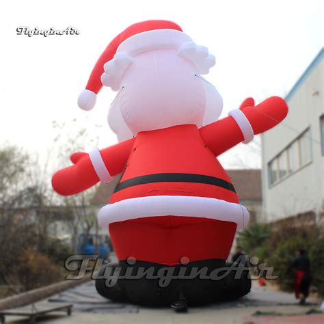 6m Outdoor Giant Inflatable Santa Claus Christmas Character Balloon For