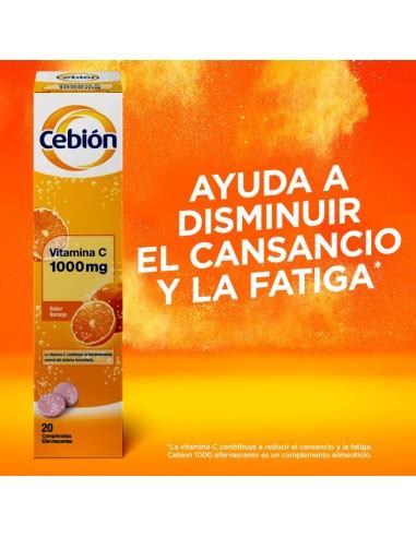 Cebi N Vitamina C Mg Comprimidos Esfervescentes