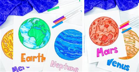 8 Cool Planet Coloring Pages For Kids