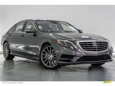 Selenite Grey Metallic 2017 Mercedes Benz S 550 Sedan Exterior Photo